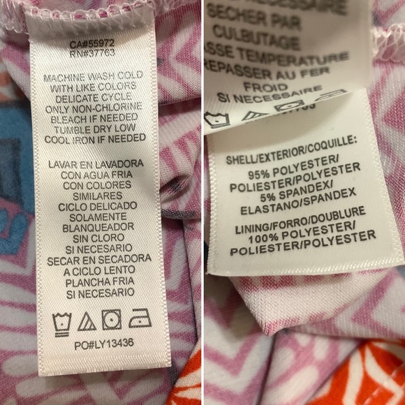 NWT LAUNDRY BY SHELLI SEGAL Mandarin Red Multi Patterned Sleeveless Wrap Dress 0 - Picture 12 of 15